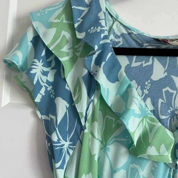 Vintage Hilo Hattie Floral Dress Large - Picture 4 of 15